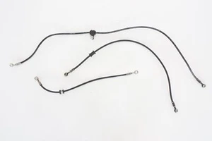 triumph tiger 955i 2001 2006 Braided brake hose pipe line set 11217740 - Picture 1 of 6