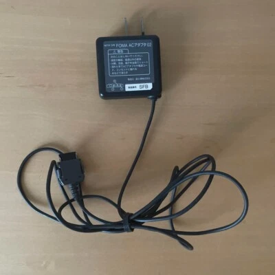 NTT docomo FOMA AC Adapter 02 Charger AC100V Tested - Image 1 of 4