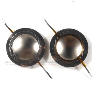 2pcs  Titanium tweeters diaphragm voice coil - 1.52'' or VC 38.5 mm  Flat Wire  - Picture 1 of 6