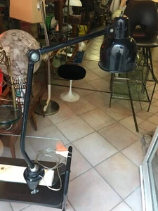 Lamp Industrial Years 50 Table Double Joint Italian Design Table Lamp - Picture 1 of 12