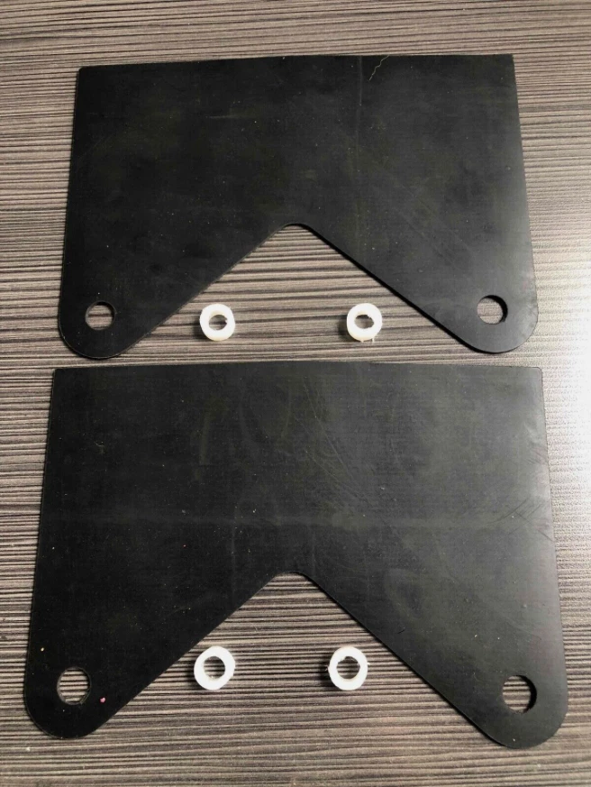 BMW E9 2500CS 3.0CSI - CONJUNTO DE MONTAGEM DE JANELA LATERAL - 10 PEÇAS - Imagem 1 de 2