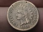 1866 INDIAN HEAD CENT PENNY  FINE DETAILS