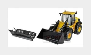 1:32 BRITAINS Jcb 4195 Ruspa Gommata Tractor Scraper Yellow Black LC43223 Modell - Bild 1 von 2