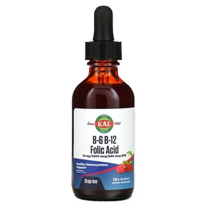 B-6 B-12 Folate, Mixed Berry, 2 fl oz ( 59 ml) - Picture 1 of 2