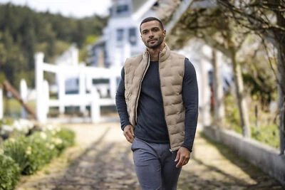 Cutter & Buck Baker Mens Padded Gilet | Lightweight | Stretch | 4 Colors | S-4XL - Image 1 of 4