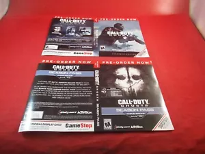Call of Duty Ghosts Hardened Edtion/Season Pass Promo Vorbestellung Cover Art Display - Bild 1 von 2