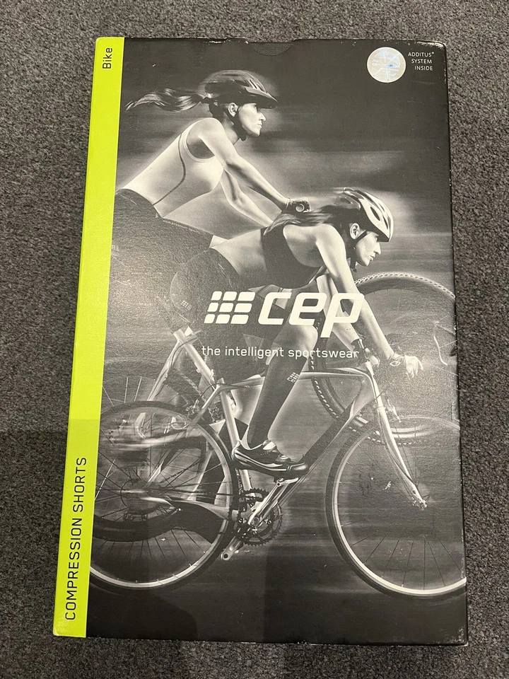 CEP women's bike / cycle compression shorts. Black. Size II. - Image 1 of 3