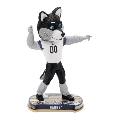 Washington Huskies Mascot Washington Huskies Headline Bobblehead NCAA Cover