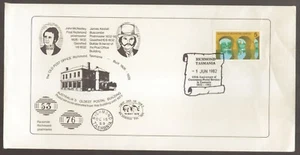 1982 Tasmania Richmond 150th Anniversary Postal Services Commemorative Cover - Picture 1 of 1