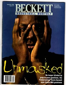 Used Dec 1996 Basketball Beckett Kevin Garnett Juwon Howard - Picture 1 of 2