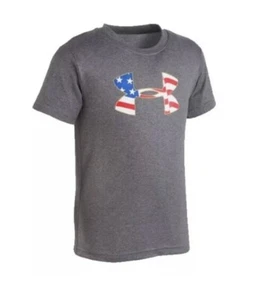 $18 Boys toddler gray under armor tee shirt P97 KKk - Picture 1 of 5
