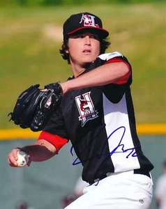 Foto firmata Luke Jackson autografata 8x10 Texas Rangers - Foto 1 di 1