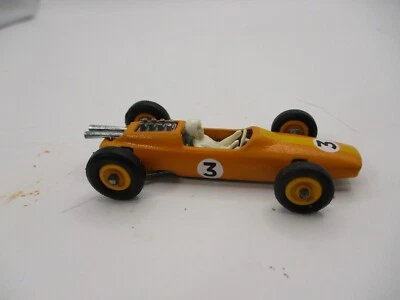 Lesney Matchbox #19d Lotus F1 Racing Car Restored  Near Minty Rare Orange  code3 - Image 1 of 4