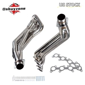 Stainless Exhaust Manifold Headers Kit for 2011-2016 Ford Mustang GT 5.0L V8 New - Picture 1 of 11