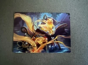 Inquisitive Glimmer Art Card Duskmourn: House of Horror Art Series - Gold Stamp - Picture 1 of 3