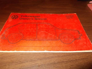 1976 Volkswagen Rabbit Owner's Manual  - Picture 1 of 1
