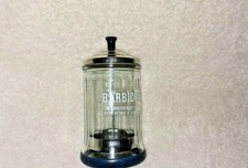 Disinfection Sterilising Jar Glass Barbicide Users Solon Barbers Hospitals600ml