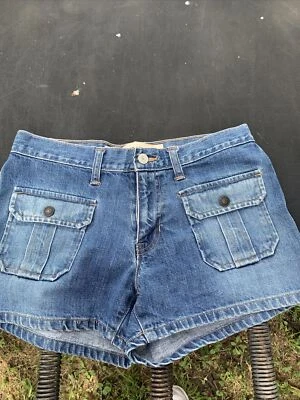 Pantalones Cortos Vaqueros The Gap Jean 2 Zara Abercrombie Carga Pantalones Jeans Azul Pequeño Verano Foto 1 de 4