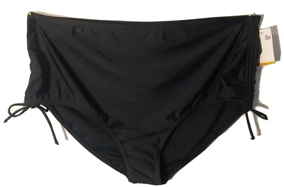 SO Jr Plus 3X Black Lot/ 2 High Waist Swim Suit Bottoms Adjustable Hip Kohls NWT - Изображение 1 из 4
