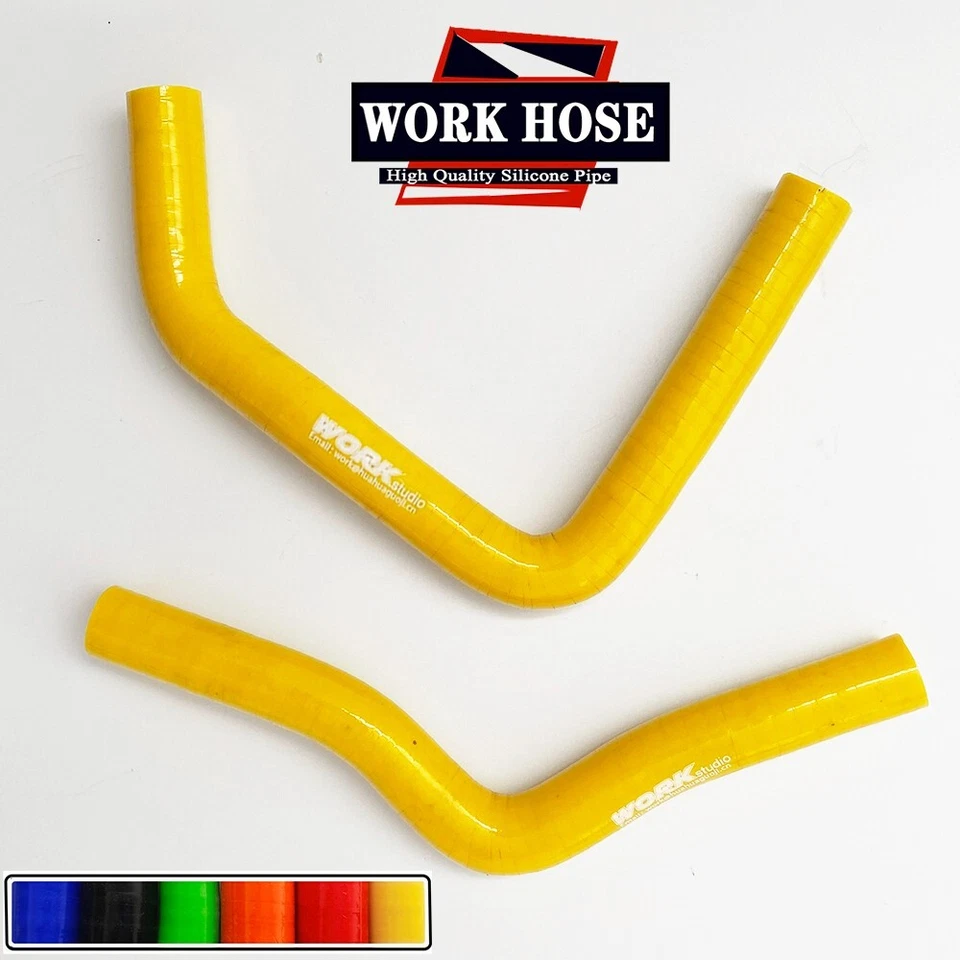 Manguera de silicona amarilla para 02-22 Suzuki RM85 RM 85 L 2010 2011 2012 2013 2014 2015 Foto 1 de 4