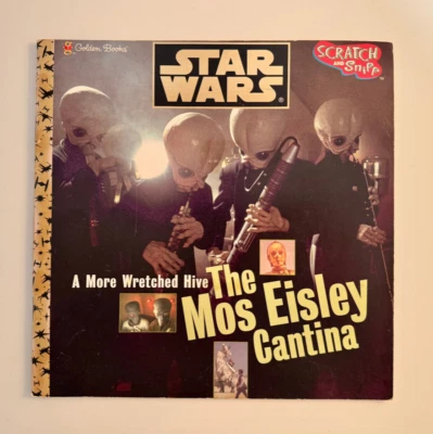 Star Wars The Mos Eisley Cantina Scratch & Sniff | 1997 Vintage Children's Book - Image 1 of 4