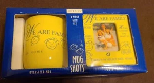 BURNES 2-TEILIGES GESCHENKSET MUG SHOTS - TASSE & RAHMEN "WE ARE FAMILY" THEMA - Bild 1 von 1