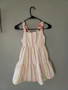 Cupcakes And Cashmere Girls Dress Size 8 Cotton And Lined  Adjustable Straps - Picture 1 of 8