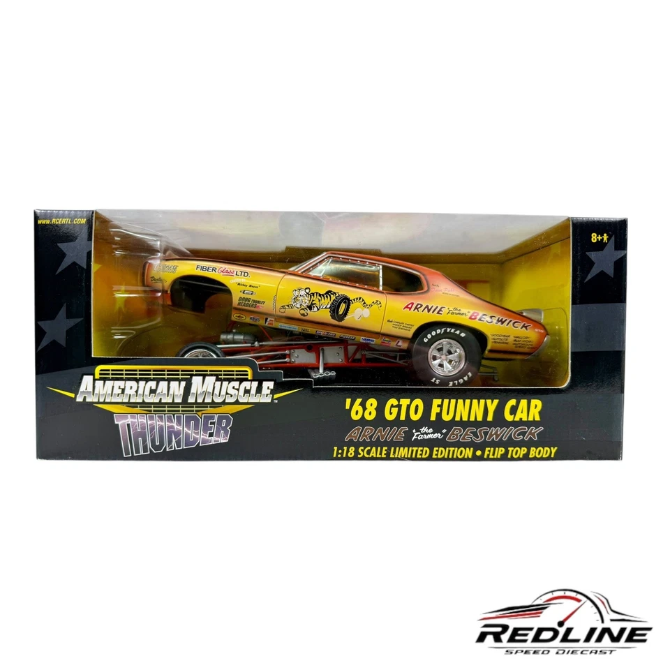 Ertl Collectibles 1969 GTO Super Judge 2001 Diecast 1 18 Arnie Beswick