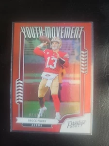 2024 Panini Absolute Youth Movement Brock Purdy 49ers Red Spectrum #041/399 - Picture 1 of 2