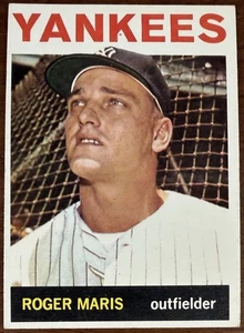 1964 TOPPS ROGER MARIS BASEBALL CARD #225 EX READ DESC - Picture 1 of 18