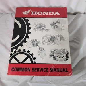 Honda Common Service Manual Motorcycle ATV PWC Theory Maintenance Book #O178 - Bild 1 von 3