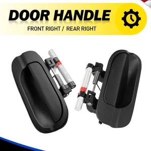 2X Door Outer Handle For 2000-2006 Nissan Front Sentra Rear Passenger Right RH - Picture 1 of 5