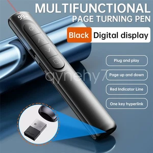 USB Wireless Presenter PowerPoint Presentation Remote Clicker with Laser Pointer - Picture 1 of 26