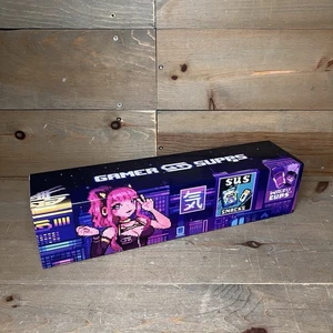 New Gamer Supps Pixel Cups 2069 RGB Mousepad Desk Mat - Picture 1 of 14