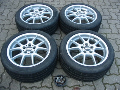 Alufelgen Sommerräder BBS 8Jx17 ET35 225/45ZR17 94W Mercedes  - Bild 1 von 4