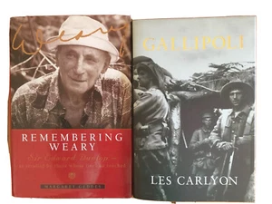 Gallipoli Remembering Weary War Books L. Carlyon M. Geddes Hardcover Dustjacket - Picture 1 of 12