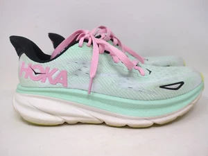 HOKA W CLIFTON 9B 1127896-MNW - Mujer - COMO NUEVO FLUORITA/NIEVE DERRETIDA - Imagen 1 de 10
