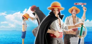 Auténtico Bandai S.H.Figuarts SHF One Piece Shanks & Monkey D. Luffy Childhood - Imagen 1 de 11