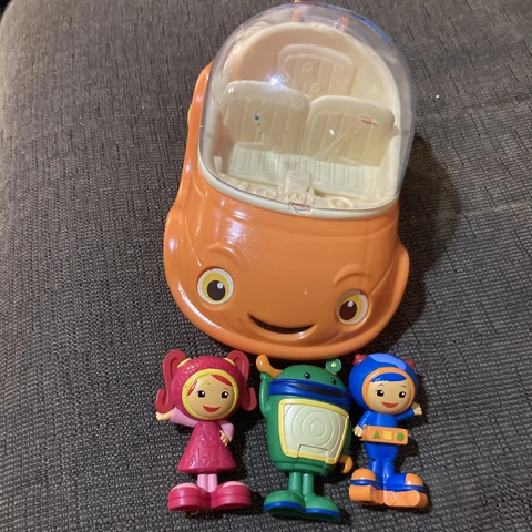 Mattel 2012 Team Umizoomi Car and Figures Cover