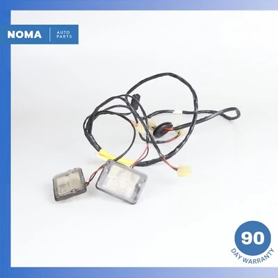 92-96 Jaguar XJS Serie 3 Juego de luces de matrícula trasera con arnés OEM Foto 1 de 4