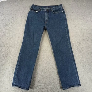 Brooks Brothers Jeans Mens 32x30 (30x29) Blue Denim Straight 346 Casual Preppy - Picture 1 of 10