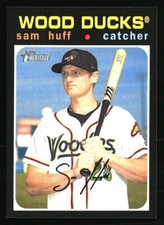 Sam Huff 2020 Topps Heritage #106 Baseball Card