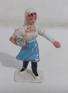 I123946 Pastorello Presepe - statuina in plastica - Donna - 5 cm - Picture 1 of 5