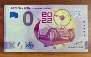 0 Euro Schein Banknote - BRESCIA ROMA - 2022 - ver. ANNIVERSARY 1000 Stk - Bild 1 von 1