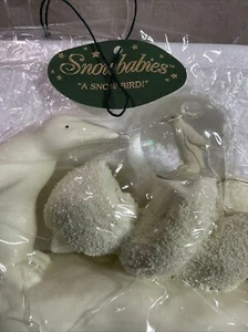 VTG 2000 Snowbabies “A Snow Bird!” Dept. 56 Retired 56.69077 Globe Penguin Boxed - Bild 1 von 6