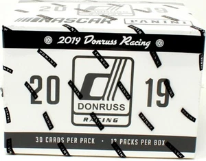2019 PANINI DONRUSS RACING FAT PACK 20 BOX CASE BLOWOUT CARDS - Picture 1 of 2