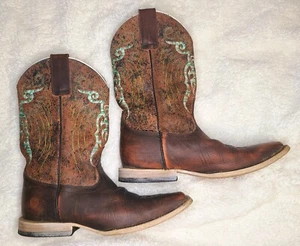 Ariat Stiefel Herren Größe 5 Stil 10019918 Braun Western Leder Top Zustand - Bild 1 von 9