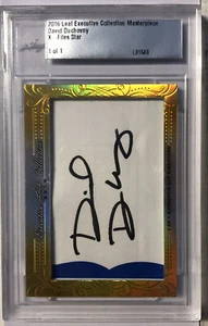 David Duchovny 2016 Leaf Executive Collection Masterpiece signed X-Files | PSA - Picture 1 of 2