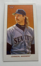 RANDY JOHNSON 2021 Topps T206 Wave 1 SWEET CAPORAL parallel back card 1:3
