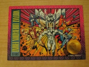 Skybox Marvel X-Men Series 2 Team Mutant Liberation Front #89 1993 - Imagen 1 de 2
